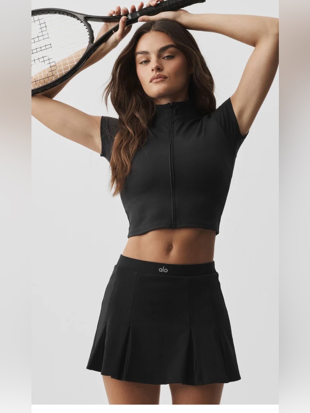 Like New! Alo SoftSculpt Topspin Tennis Skirt/ Medium
